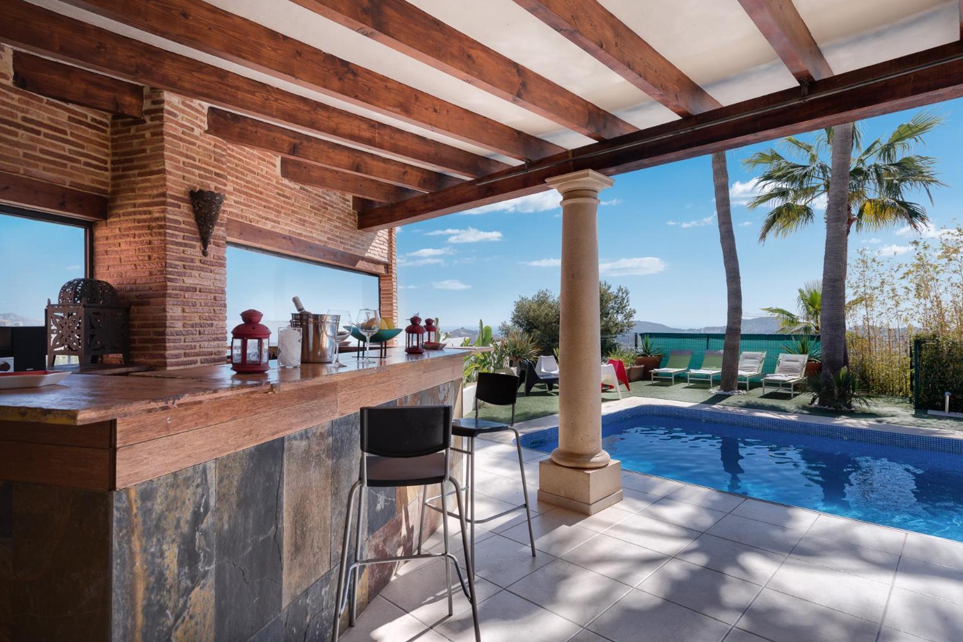 Villa Sol Y Mar Cala de Finestrat Exterior photo