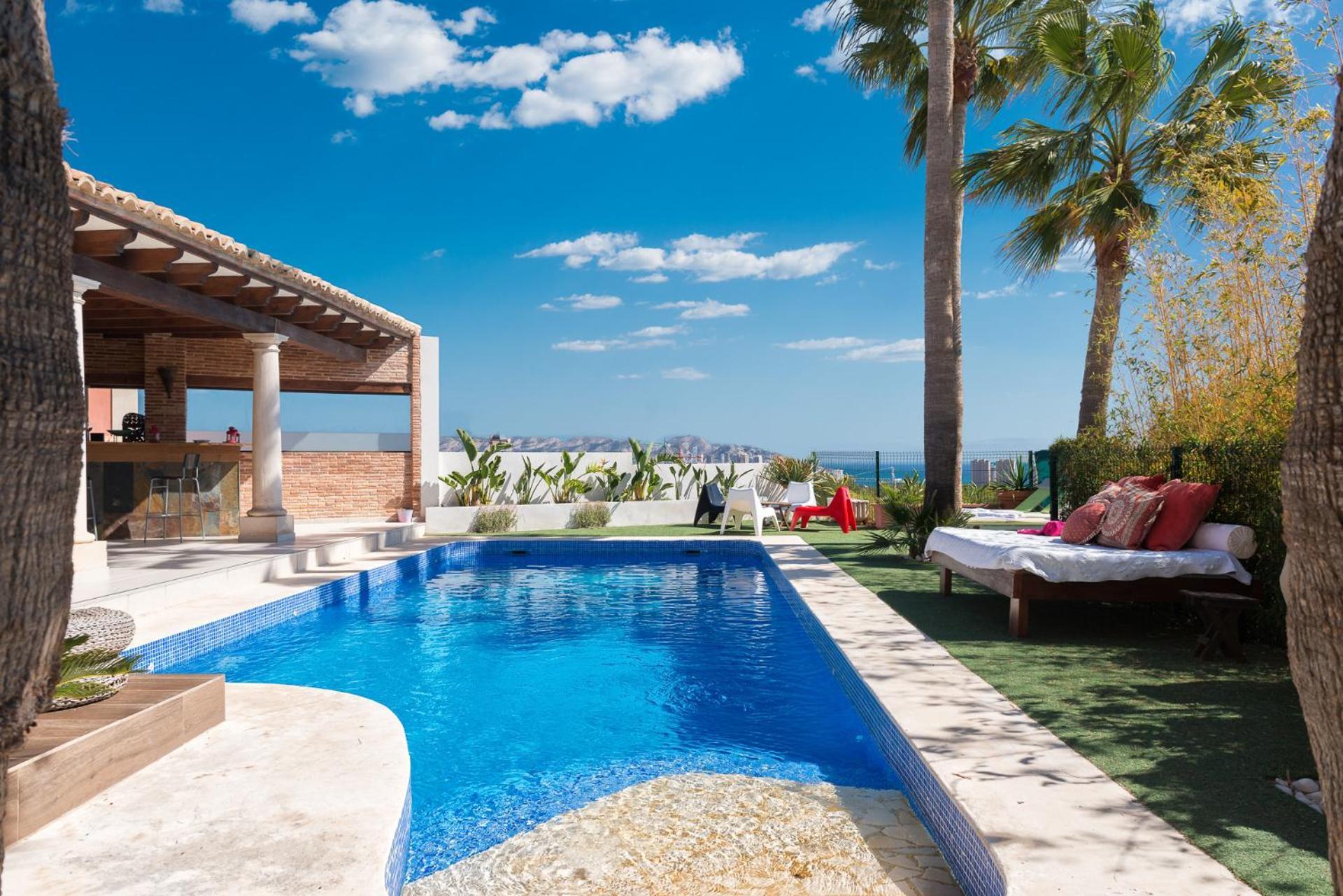 Villa Sol Y Mar Cala de Finestrat Exterior photo
